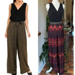 Emma & Michele Wide Leg Jumpsuit szS
